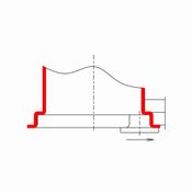 Cylindrical expanding and flanging