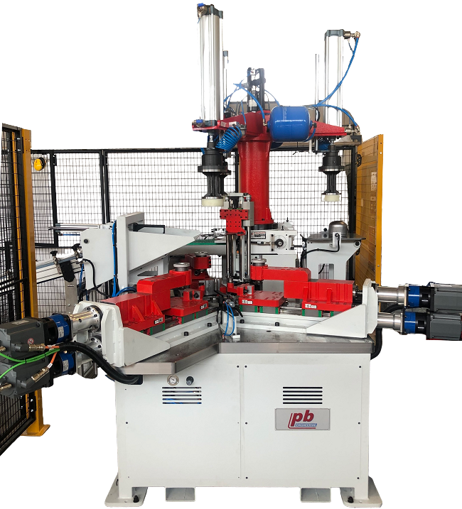 Trimming beading machine for automatic lines